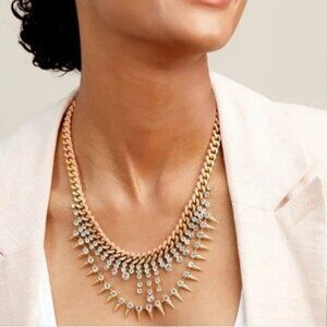 Stella & Dot Merci Crystal Statement Necklace Brand New!